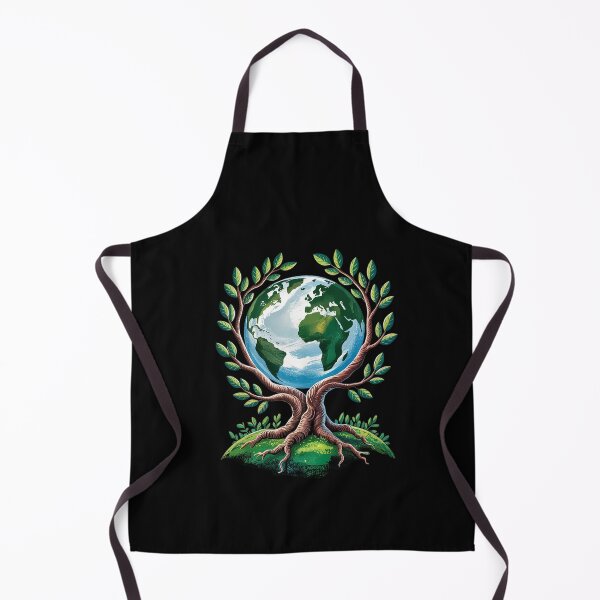Item preview, Earth Day World Tree Shirt Save Environment Save Eco Plant designed and sold by SIGORDESIGN.