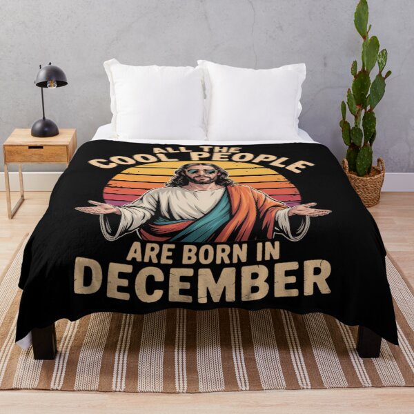 Item preview, All Cool People are Born in December Birthday Christmas designed and sold by AsteriskDatBArt.