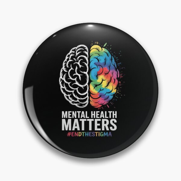 Item preview, End The Stigma Mental Health Matters Mental Health Awareness designed and sold by SIGORDESIGN.
