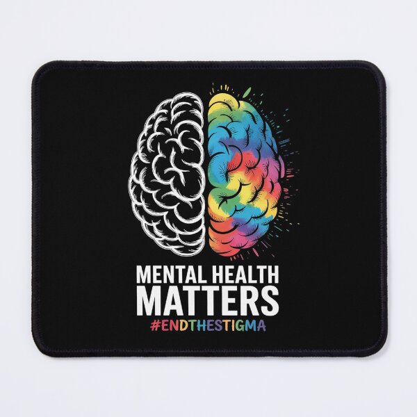 Item preview, End The Stigma Mental Health Matters Mental Health Awareness designed and sold by SIGORDESIGN.