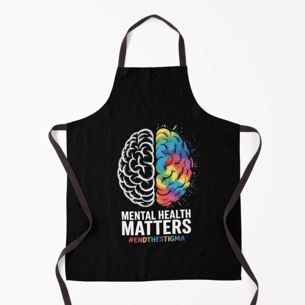Item preview, End The Stigma Mental Health Matters Mental Health Awareness designed and sold by SIGORDESIGN.