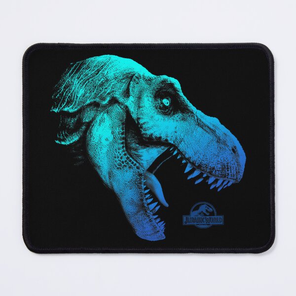 Item preview, Neon T Rex Dinosaur Head Glowing Dark Art Design designed and sold by ashereebrooks.