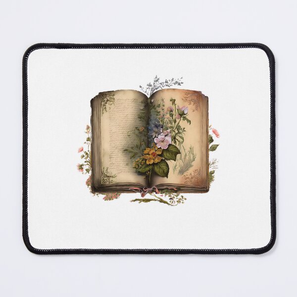 Item preview, Retro Floral Book designed and sold by DusyaIlyinishna.