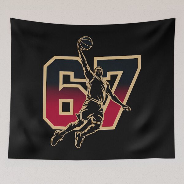 Item preview, 67 Basketball Meme Six Seven Slam Dunk designed and sold by AsteriskDatBArt.