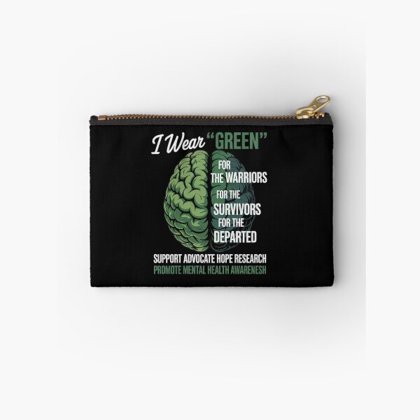 Item preview, I Wear Green For Mental Health Awareness Fight The Stigma designed and sold by SIGORDESIGN.
