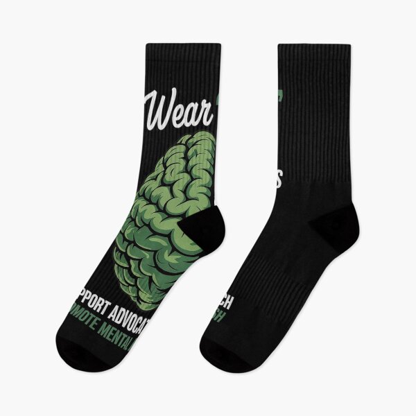 Item preview, I Wear Green For Mental Health Awareness Fight The Stigma designed and sold by SIGORDESIGN.