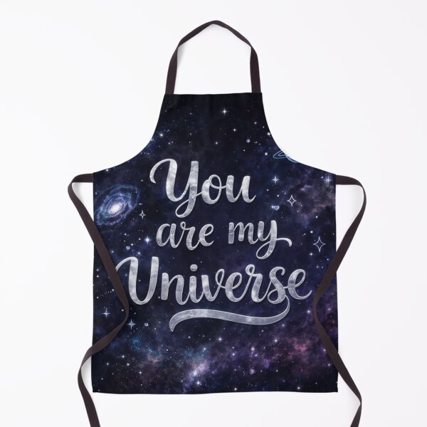 Item preview, You Are My Universe Galaxy Love Quote Design designed and sold by ByKubraArt.