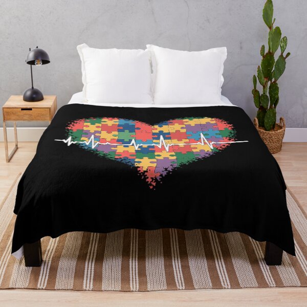 Item preview, Love Heart Puzzle acceptance Men Women kids autism awareness designed and sold by SIGORDESIGN.