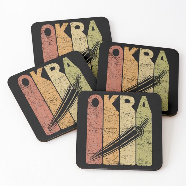 Item preview, Okra Vintage Okra Vegetable Farmer Retro Okra designed and sold by knjisapueyesq.