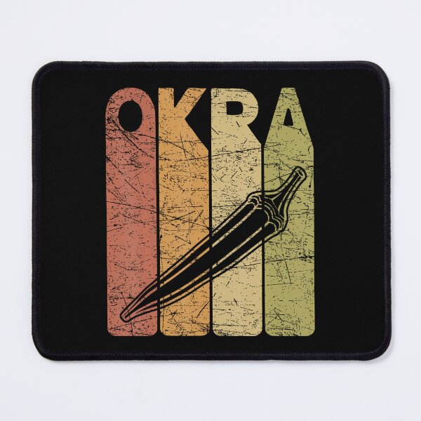 Item preview, Okra Vintage Okra Vegetable Farmer Retro Okra designed and sold by knjisapueyesq.