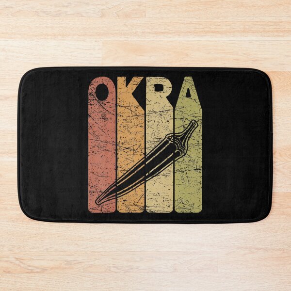 Item preview, Okra Vintage Okra Vegetable Farmer Retro Okra designed and sold by knjisapueyesq.