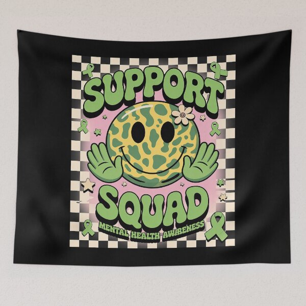 Item preview, Motivation Support Squad Mental Health Awareness designed and sold by SIGORDESIGN.
