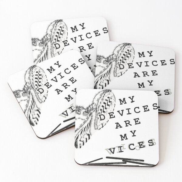 Item preview, DEVICES ARE VICES. WE ARE ADDICTED. WE CAN’T PUT THEM ASIDE designed and sold by SUSY JOHNSEN/SUSY-J.