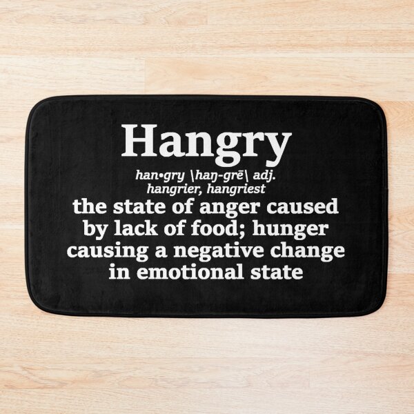 Item preview, Hangry - White Text designed and sold by Bamb00s.