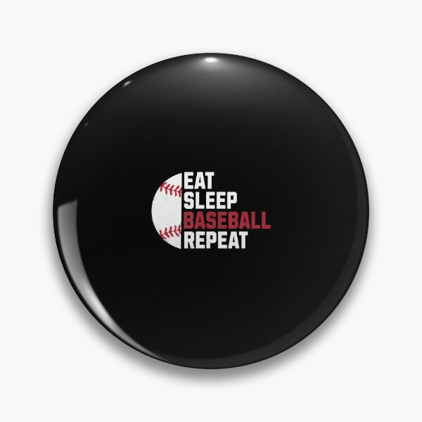 Artikelvorschau, Eat Sleep Baseball Repeat Vintage Baseball Player entworfen und verkauft von knjisapueyesq.