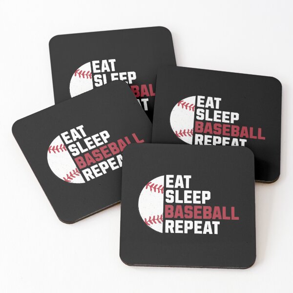 Artikelvorschau, Eat Sleep Baseball Repeat Vintage Baseball Player entworfen und verkauft von knjisapueyesq.