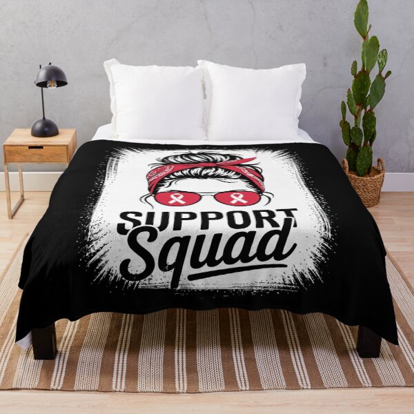 Item preview, World Aids Day AIDS Awareness Support Squad Messy Bun Women designed and sold by SIGORDESIGN.