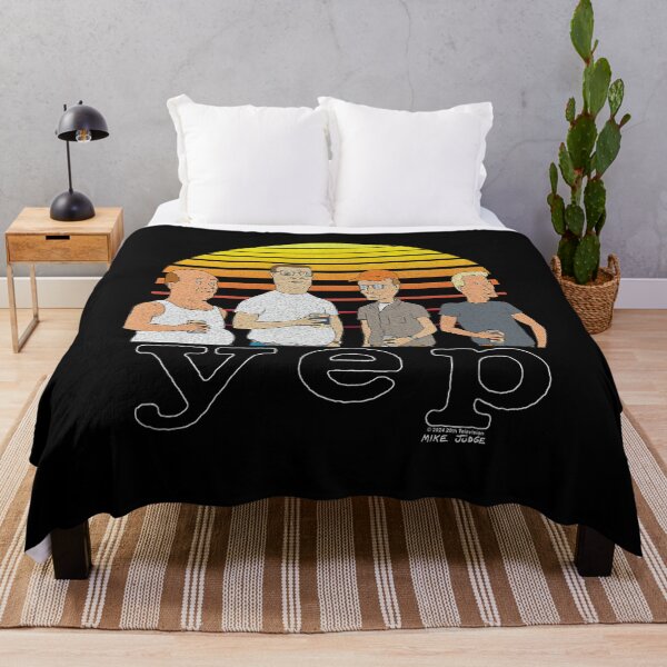Item preview, Yep Retro Sitcom Sunset Minimal Typography Design designed and sold by eliasfloresy.