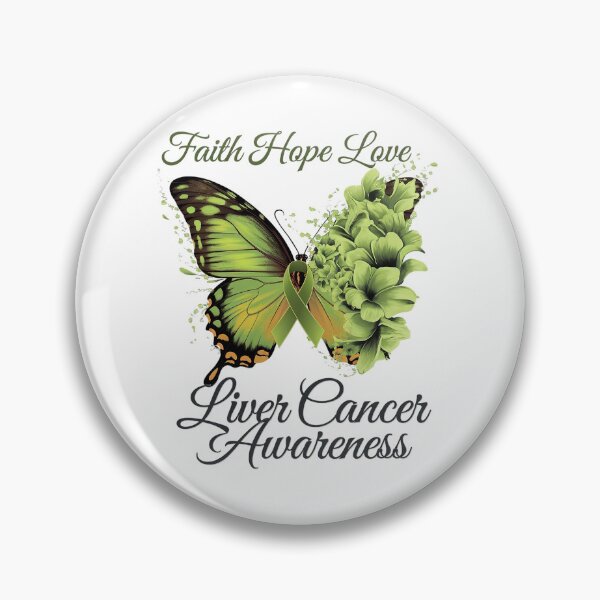 Item preview, Butterfly Faith Hope Love Liver Cancer Awareness designed and sold by SIGORDESIGN.