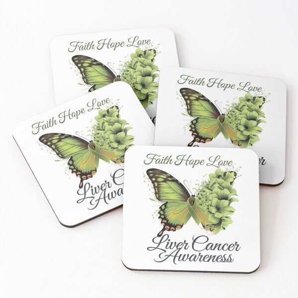 Item preview, Butterfly Faith Hope Love Liver Cancer Awareness designed and sold by SIGORDESIGN.