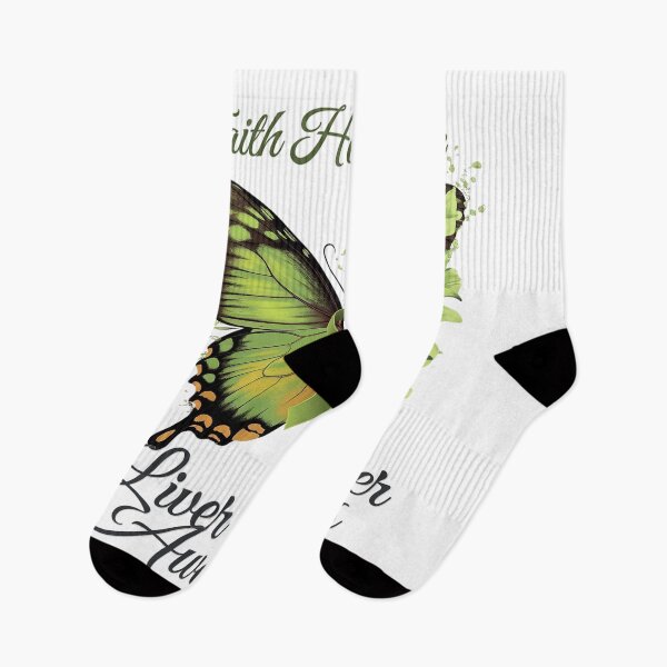 Item preview, Butterfly Faith Hope Love Liver Cancer Awareness designed and sold by SIGORDESIGN.
