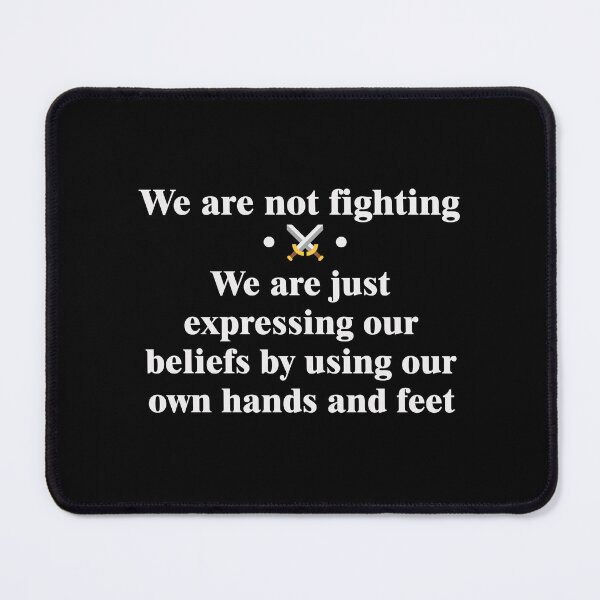 Item preview, We are not fighting designed and sold by Bamb00s.