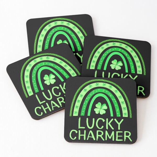 Item preview, Lucky Charmer Shamrock St Patricks Day Funny Irish Rainbow designed and sold by Moxizz.