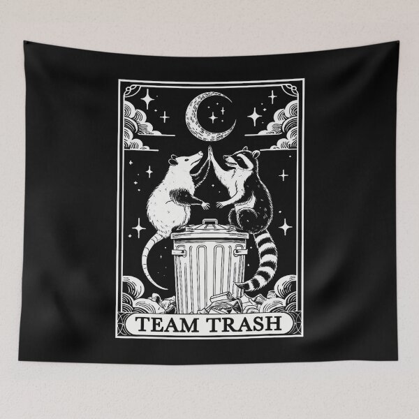 Item preview, Team Trash Tarot Card designed and sold by rziglxvisha.
