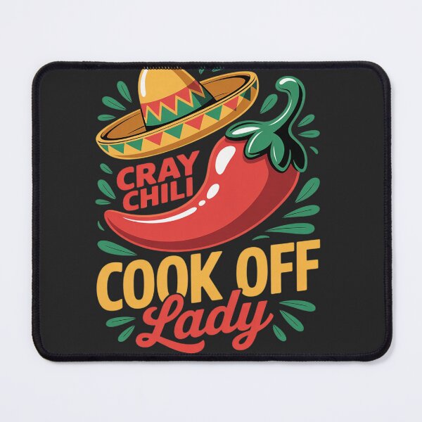 Item preview, Crazy Chili Cook Off Lady Fiesta Spicy Chili Sombrero designed and sold by Eskomeranola.