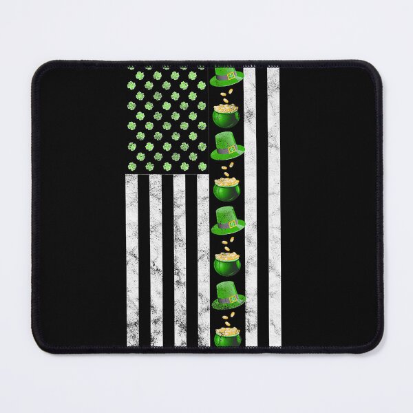 Item preview, St Patricks Day Irish American Flag Gold  designed and sold by Moxizz.