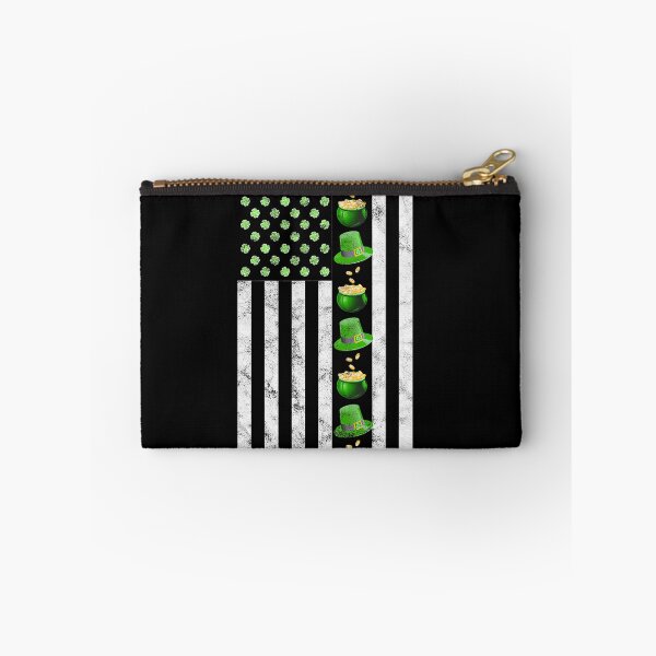 Item preview, St Patricks Day Irish American Flag Gold  designed and sold by Moxizz.