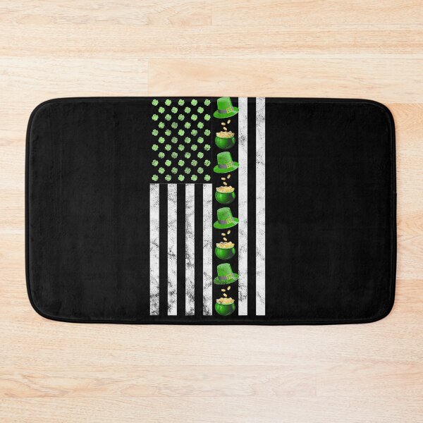 Item preview, St Patricks Day Irish American Flag Gold  designed and sold by Moxizz.