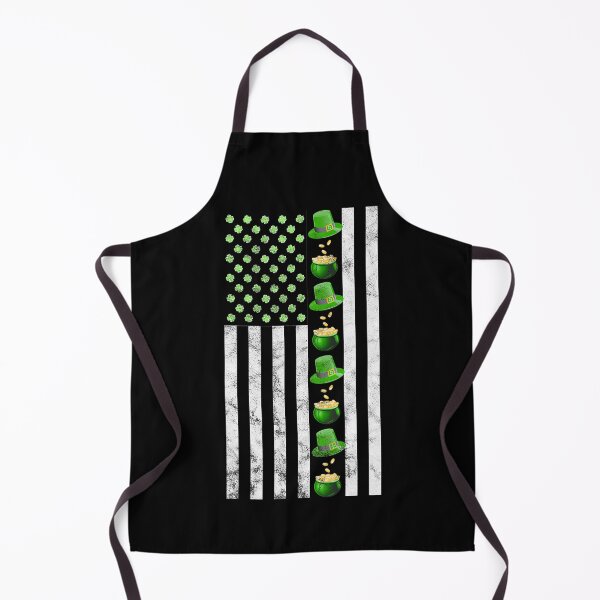 Item preview, St Patricks Day Irish American Flag Gold  designed and sold by Moxizz.