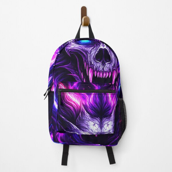 Item preview, Neon Skull Beast – Dark Cyber Fantasy Creature Art designed and sold by GolabMagic.