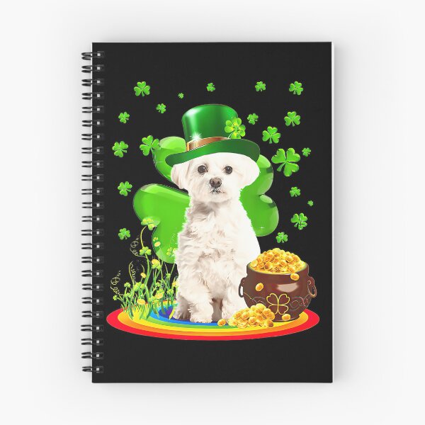 Item preview, Maltese Dog Shamrock St Patricks Day Dog Irish Gifts  designed and sold by Moxizz.