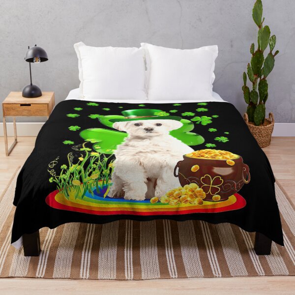 Item preview, Maltese Dog Shamrock St Patricks Day Dog Irish Gifts  designed and sold by Moxizz.