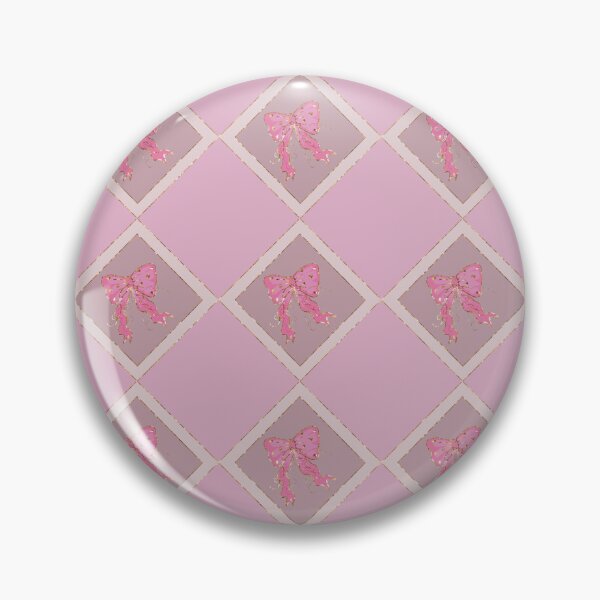 Item preview, Pink Bow Diamond Seamless Pattern designed and sold by Pretty Candy Cove.