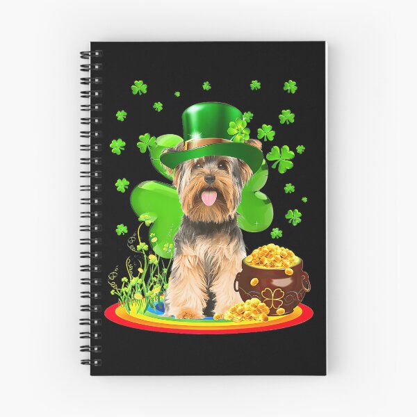 Item preview, Yorkshire Terrier Dog Shamrock St Patricks Day Dog Irish designed and sold by Moxizz.