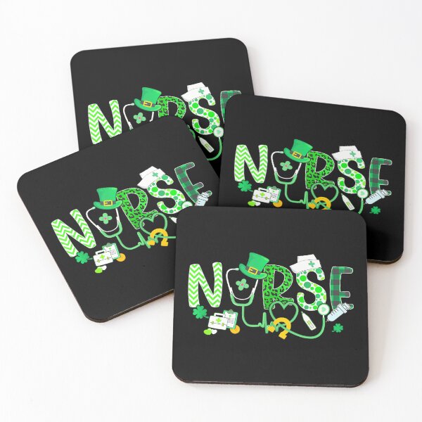 Item preview, Irish Nurse Shamrock Stethoscope St Patricks Day designed and sold by Moxizz.