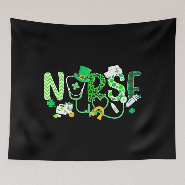 Item preview, Irish Nurse Shamrock Stethoscope St Patricks Day designed and sold by Moxizz.