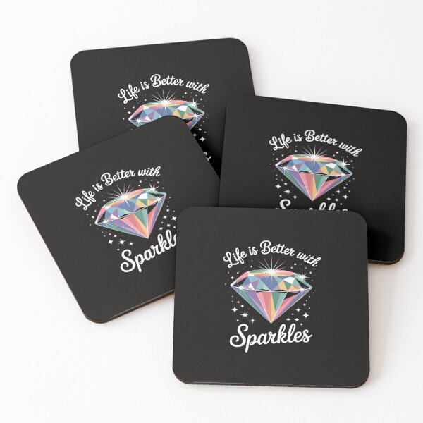 Item preview, Diamond Painting Life is Better with Sparkles designed and sold by silladive.