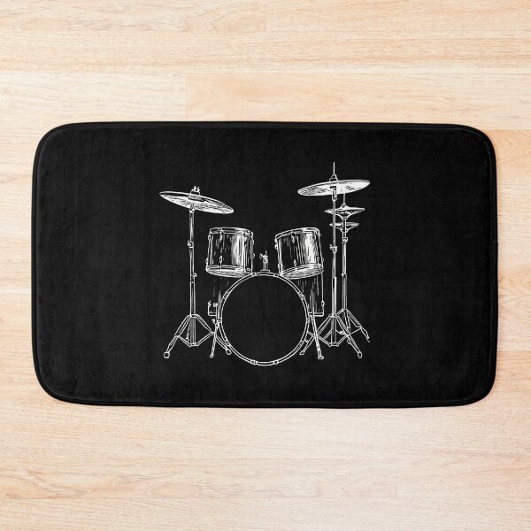 Item preview, Drums Music Instrument Illustration Drums designed and sold by oglesum.