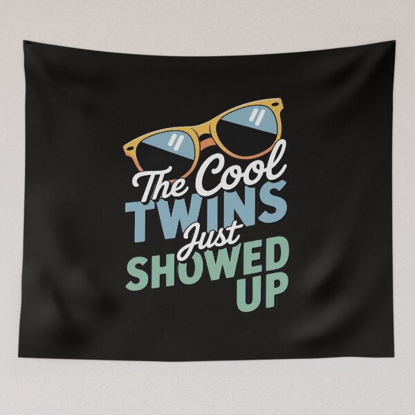 Item preview, The Cool Twins Just Showed Up Sister Brother School designed and sold by silladive.