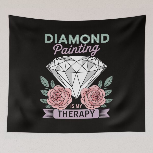 Item preview, Diamond Painting is my Therapy Diamond Painting Gift designed and sold by silladive.