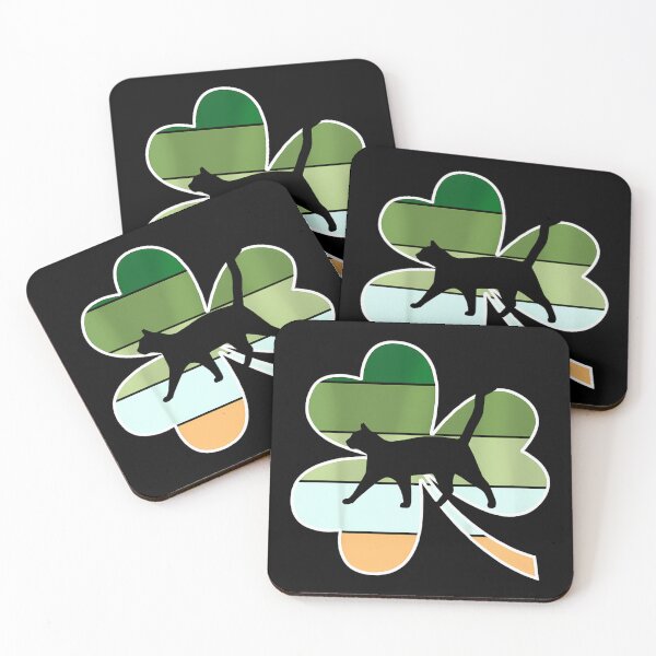 Item preview, St. Patricks Day Irish Cat Ireland Flag Shamrock designed and sold by Moxizz.