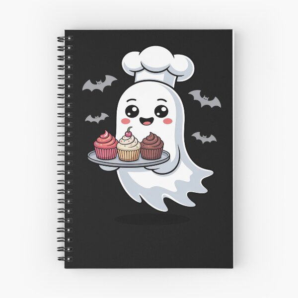 Item preview, Cute Ghost Chef Baker Halloween Spooky Baking Costume designed and sold by Bstilablhot.