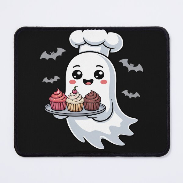 Item preview, Cute Ghost Chef Baker Halloween Spooky Baking Costume designed and sold by Bstilablhot.
