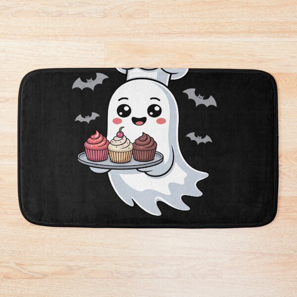Item preview, Cute Ghost Chef Baker Halloween Spooky Baking Costume designed and sold by Bstilablhot.
