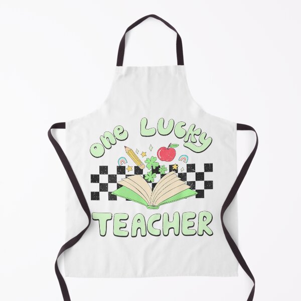 Item preview, One Lucky Teacher Green Groovy St Patricks Day Teacher designed and sold by Moxizz.