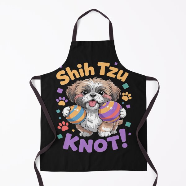 Item preview, Cute Loveable Shih Tzu Knot Dog Mom Not Puppy Dad designed and sold by Bstilablhot.